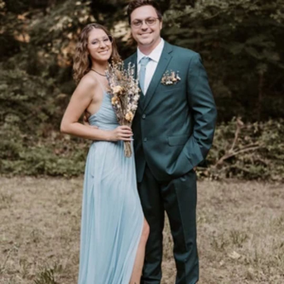 Customer photo review of Dusty Blue
