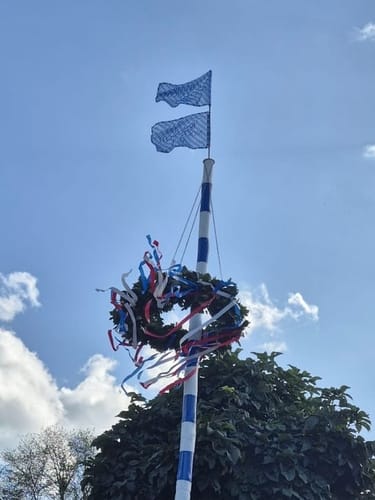 Customer photo review of Fahne inkl. Druck