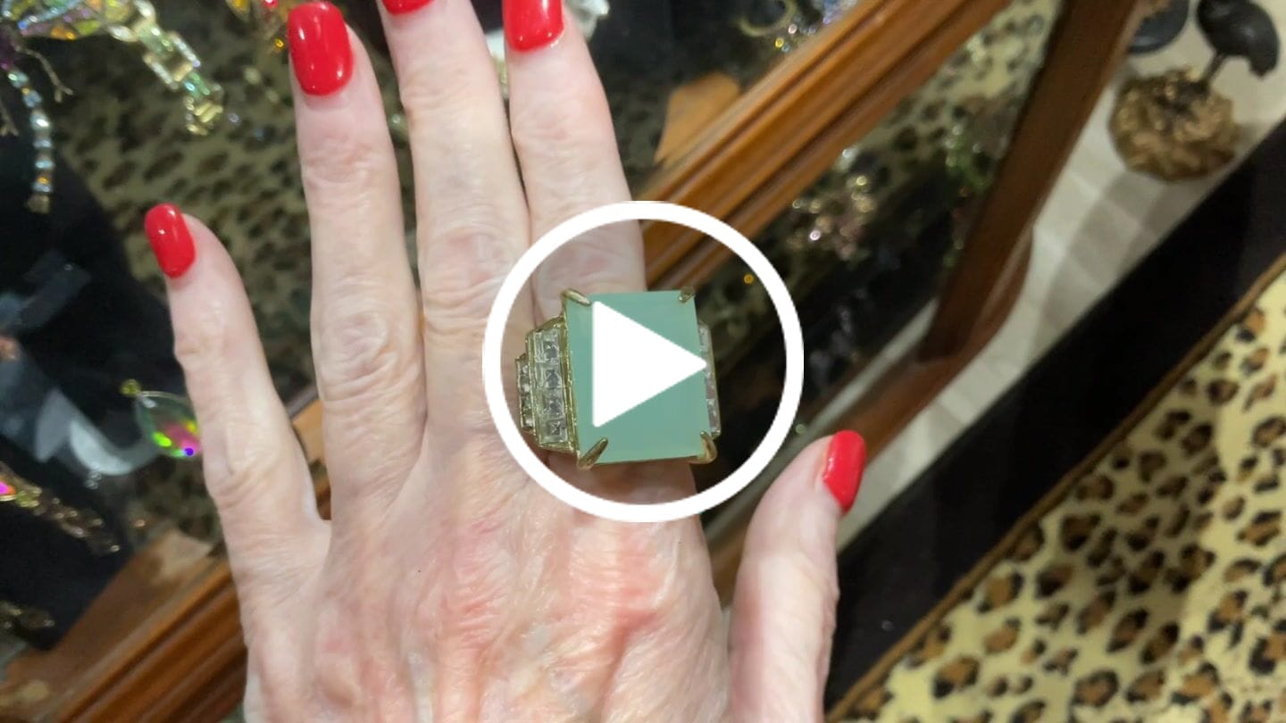Customer video review of HEIDI DAUS® "Rock Ensemble" Crystal Deco Ring