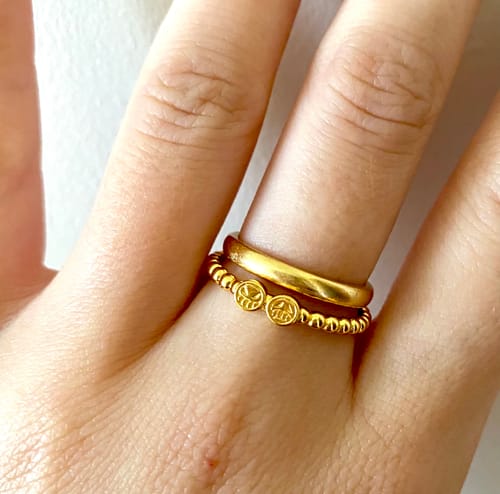 Customer photo review of Fire Fist Ring