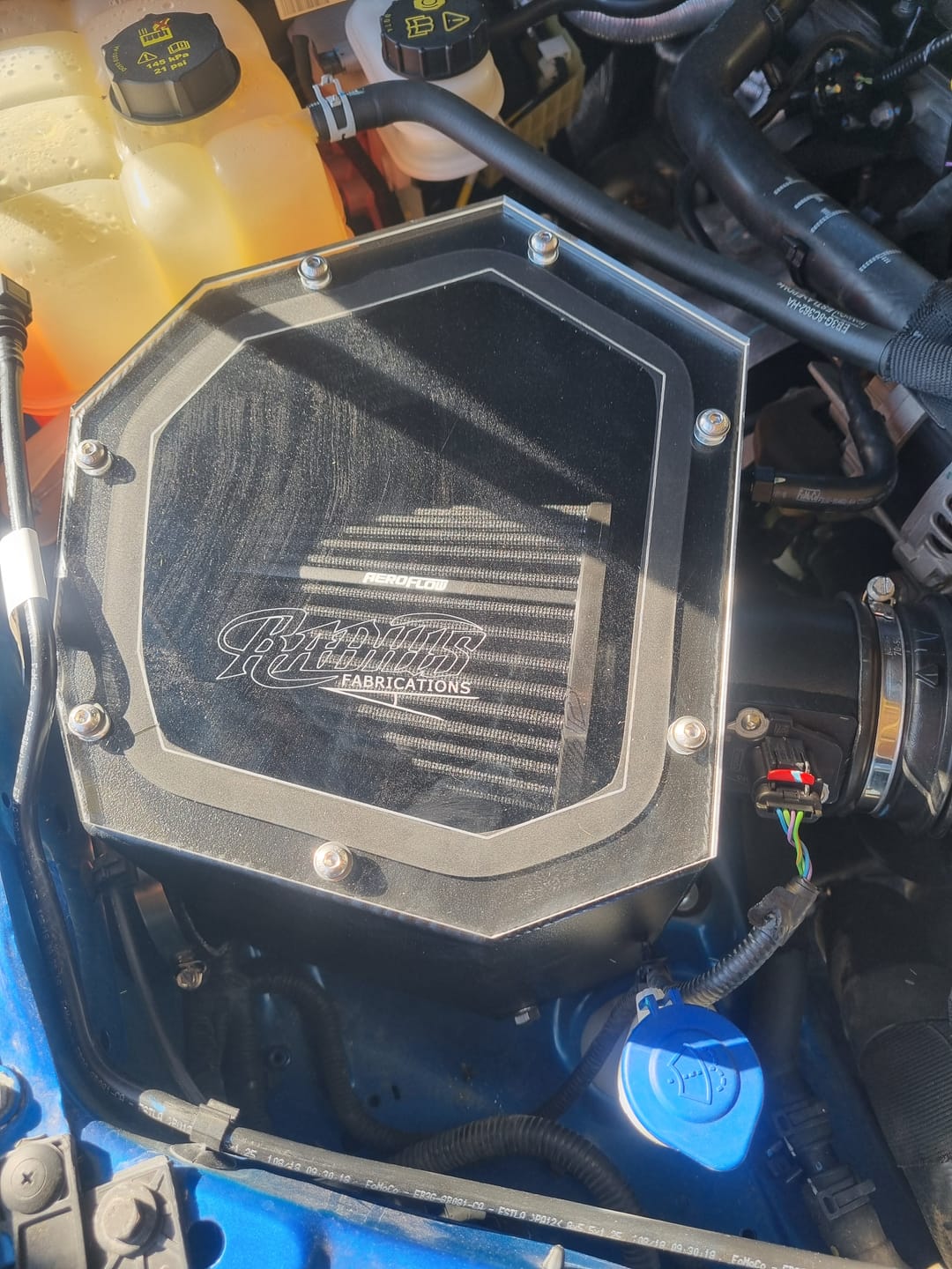 Customer photo review of PX Ford Ranger Airbox