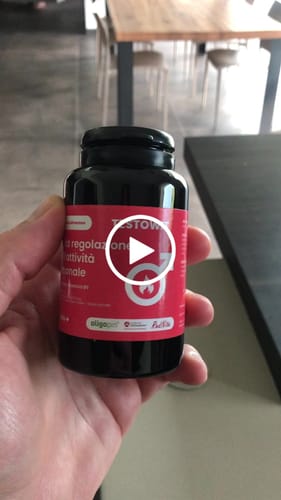 Customer video review of TESTOWIT - Regolazione ormonale 120 cps NEW!