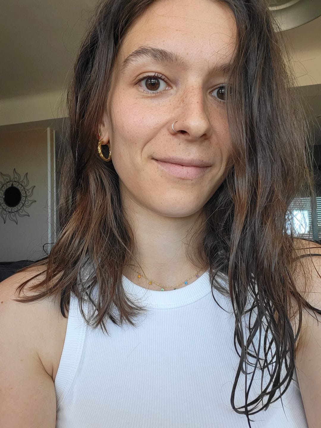 Customer photo review of Faux piercing Léa
