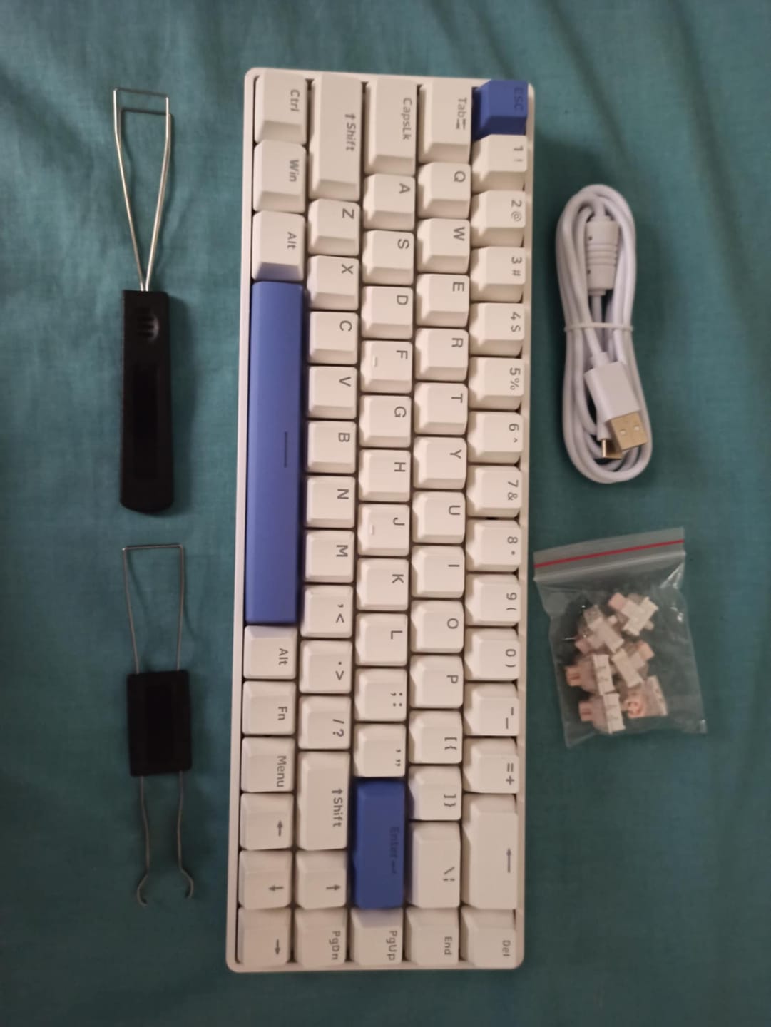 Customer photo review of DrunkDeer G65 - Wired Actuation-Distance-Adjustable Magnetic Switch Gaming Keyboard
