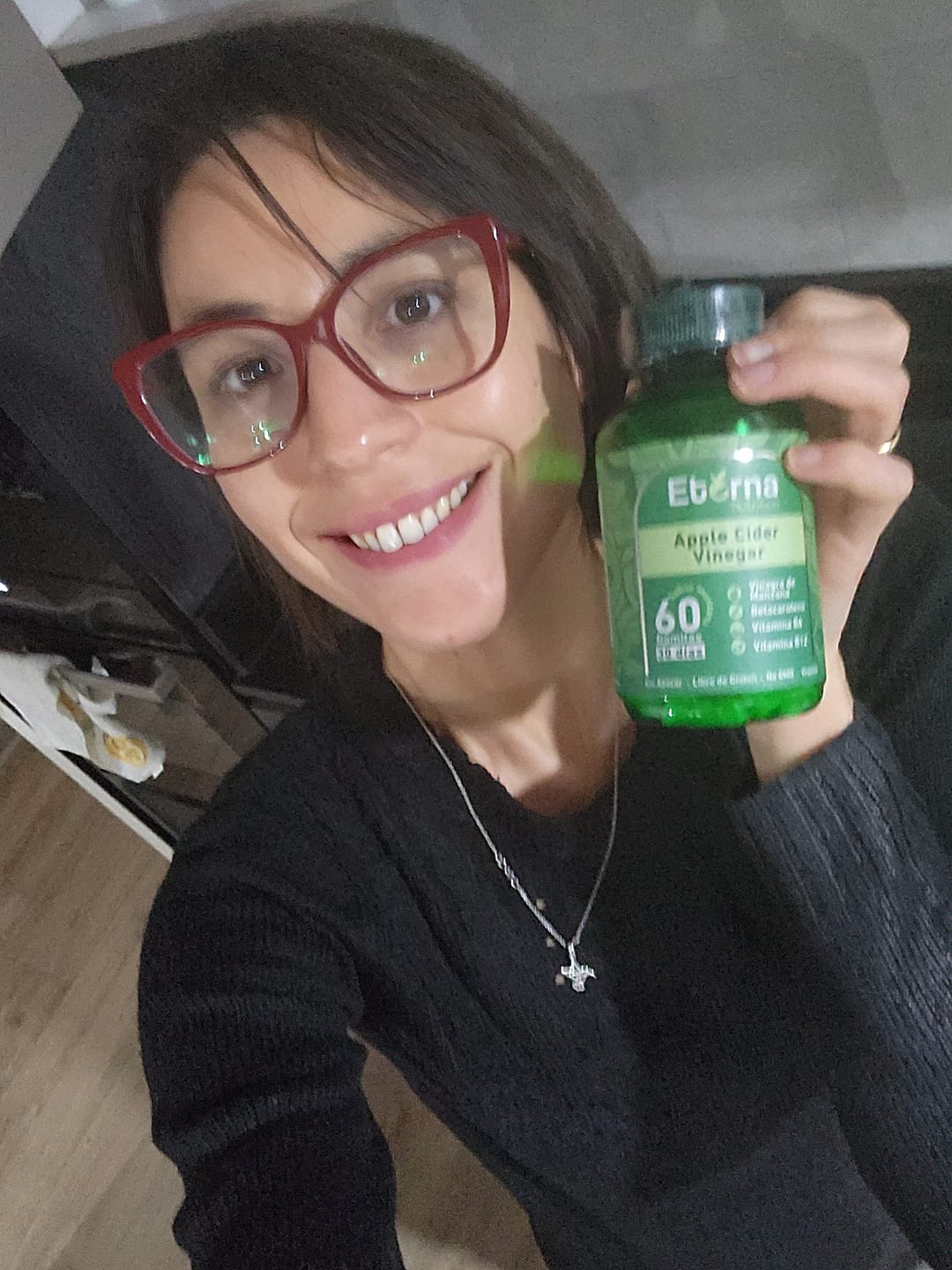 Customer photo review of Gomitas de Vinagre de Manzana