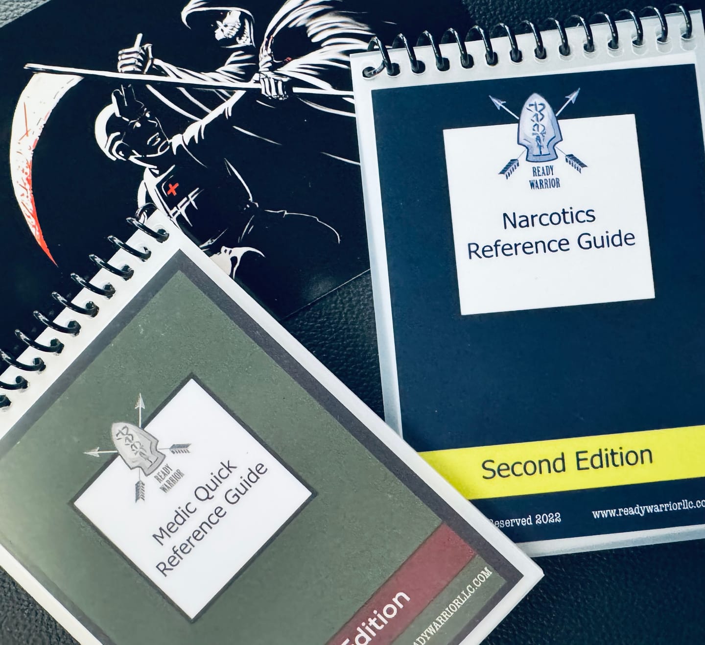 Customer photo review of 3rd Edition Medic Quick Reference Guide and 2nd Edition Narcotic Guide Pack Combo Pack (TM, C)