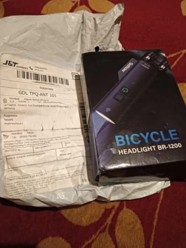 Customer photo review of Phare avant Intelligent pour vélo Luminy™ - 29,99€