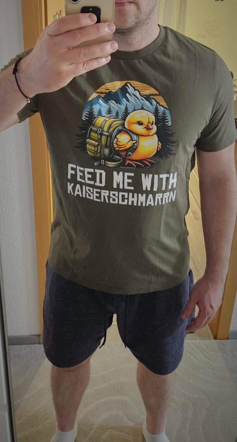 Customer photo review of Feed Me Premium T-Shirt Unisex