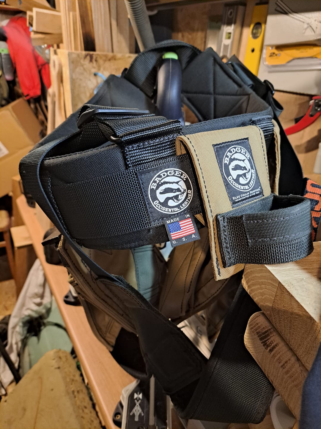 Customer photo review of Badger Toolbelts | 3.5in Straight Belt