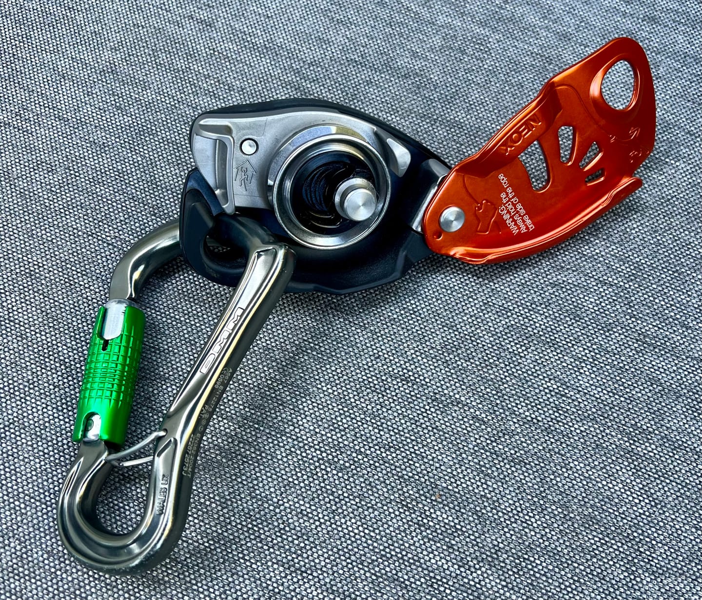 Customer photo review of Neox Belay Device