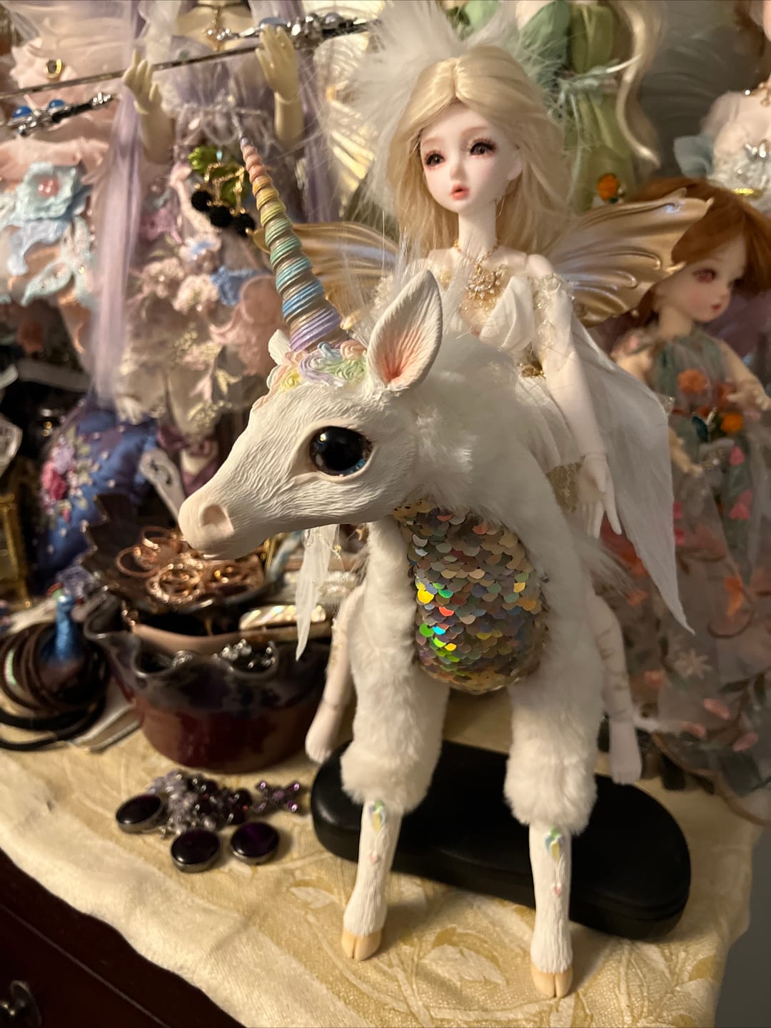 Customer photo review of Mercurian unicorn
