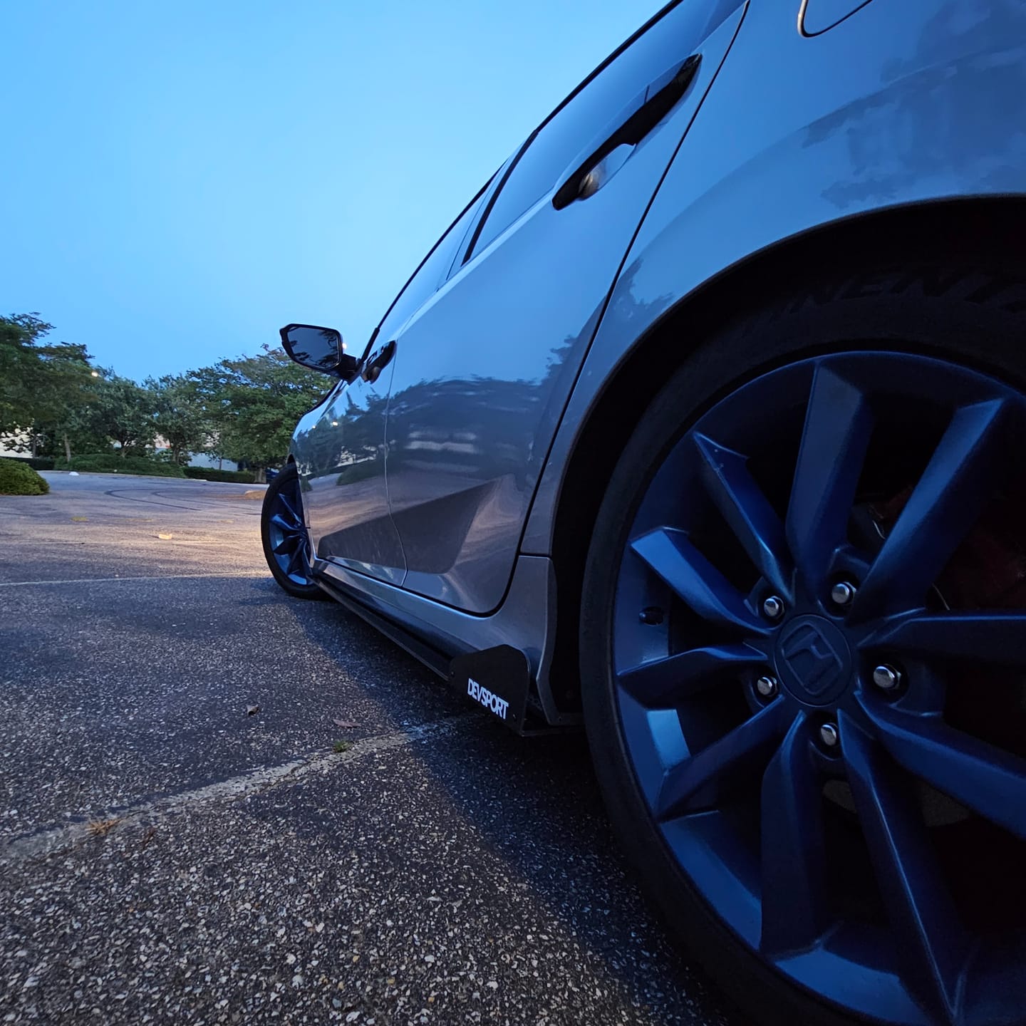 Customer photo review of DevSport Side Skirt Splitter Add-On Winglets - V1