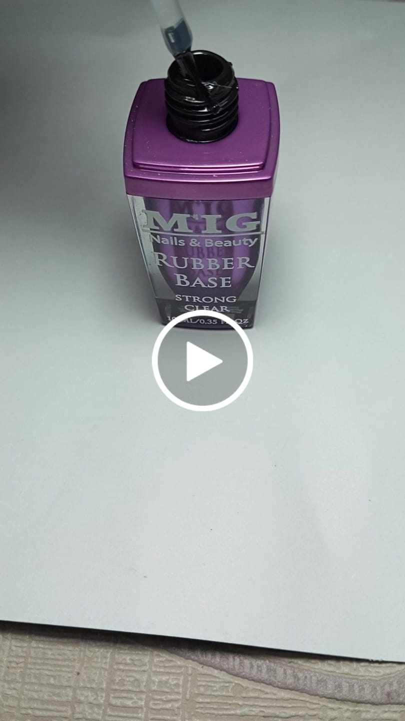 Customer video review of Rubber Base Strong Clear