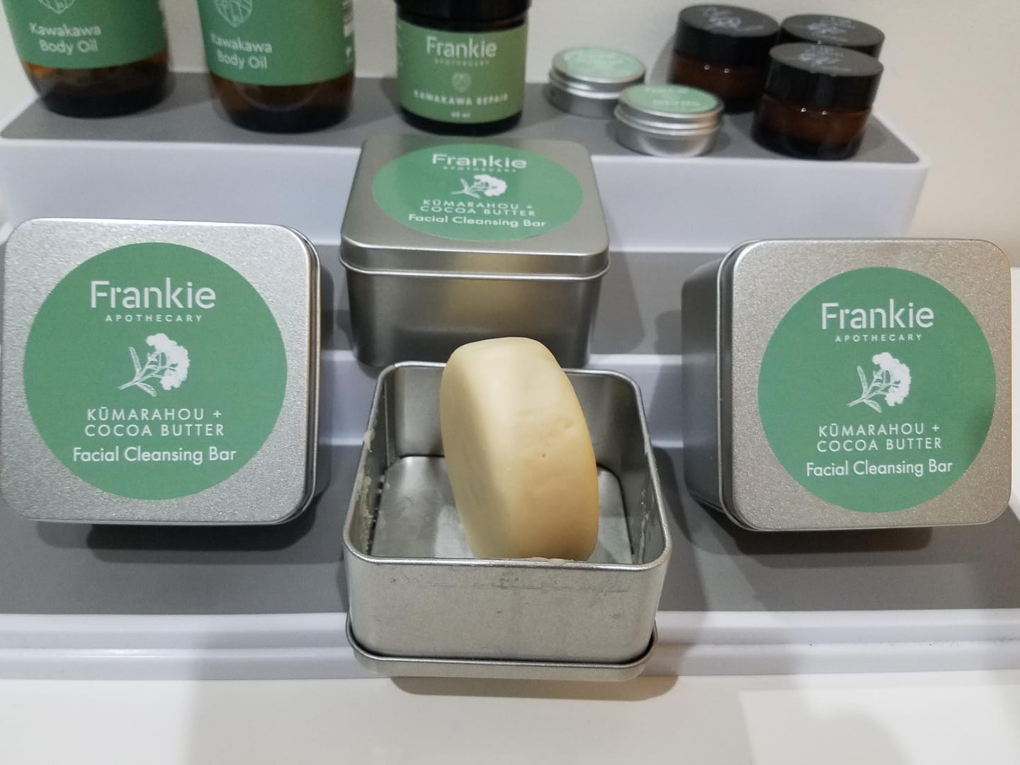 Customer photo review of Kūmarahou Facial Cleansing Cake - Winner, Best Cleansing Bar 2024