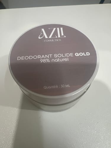 Customer photo review of Déodorant 98% naturel parfumé