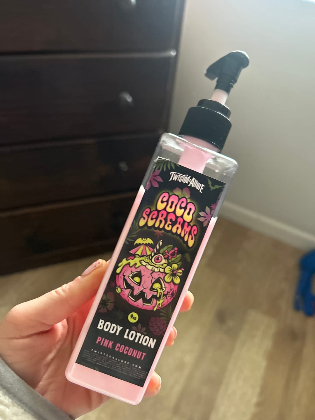 Customer photo review of Coco Screams Body Lotion