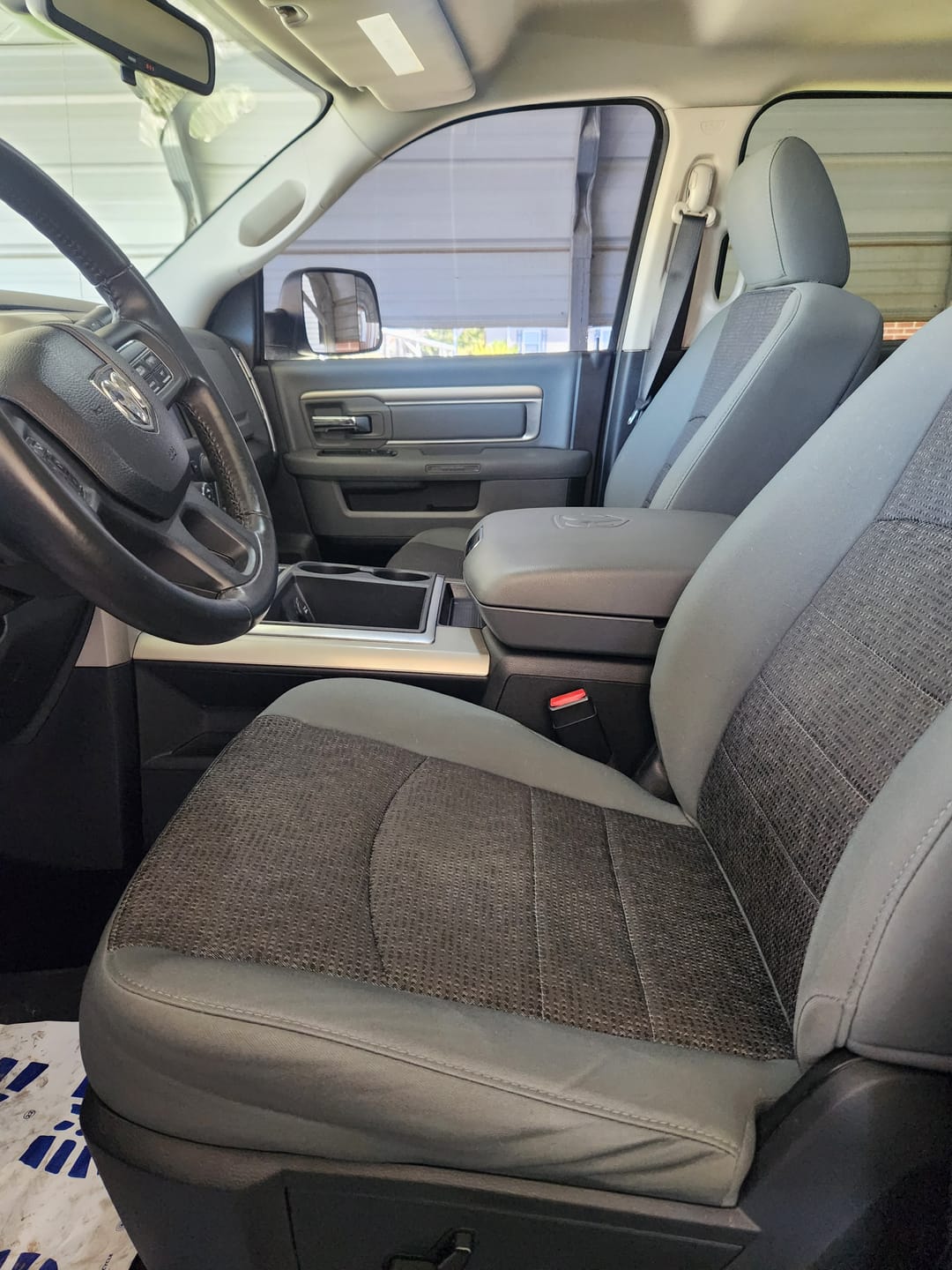 Customer photo review of 2009+ Dodge Ram Custom Leather Seat Covers