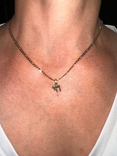 Customer photo review of Chai Chain Necklace