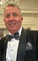 Customer photo review of Black White Paisley Self-tied Bow Tie Pocket Square Cufflinks Set