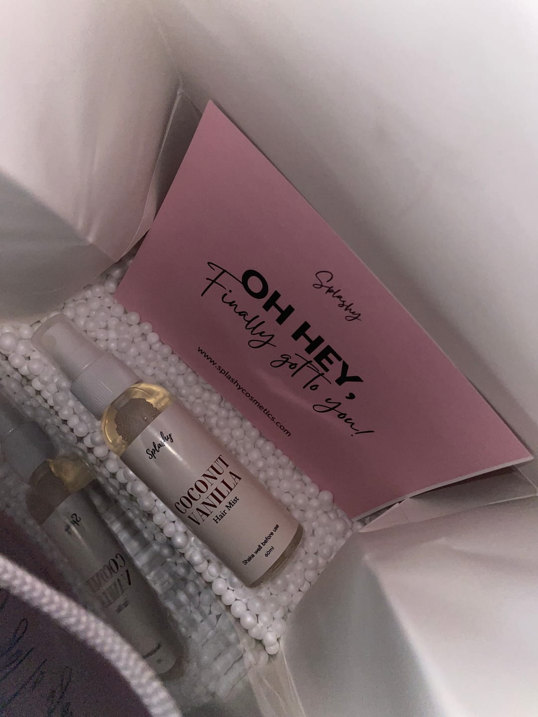 Customer photo review of Splashy™ Hair Mist