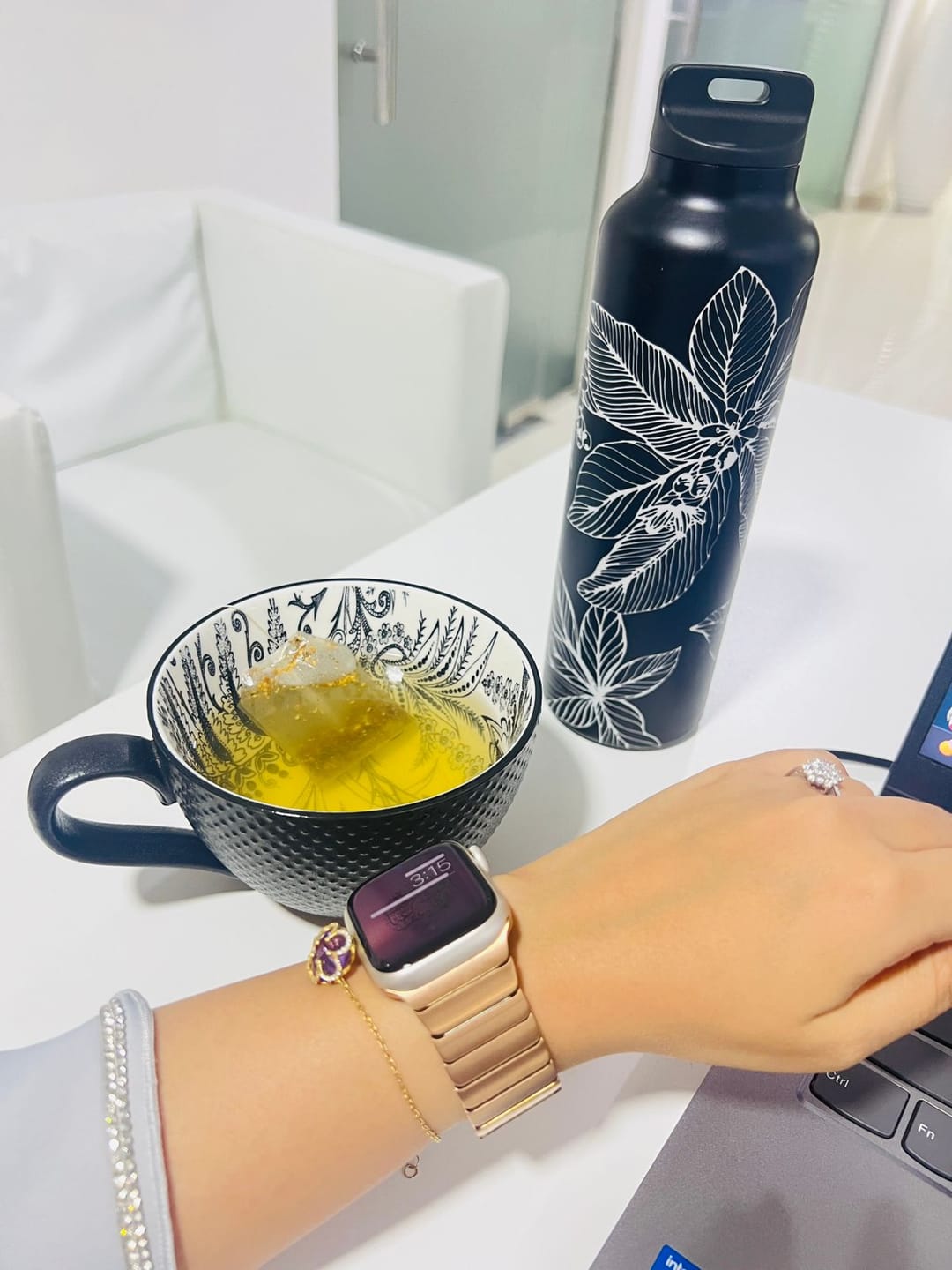 Customer photo review of Neos Stainless Band