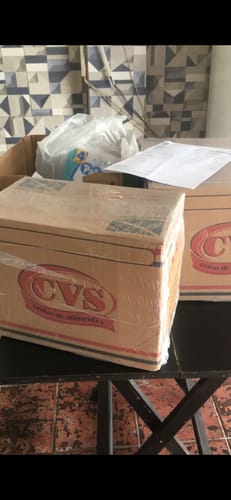 Customer photo review of Cesta Básica Pinus Plus
