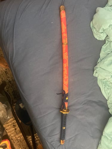 Customer photo review of Zelda Katana - Eightfold Longblade (50 units)