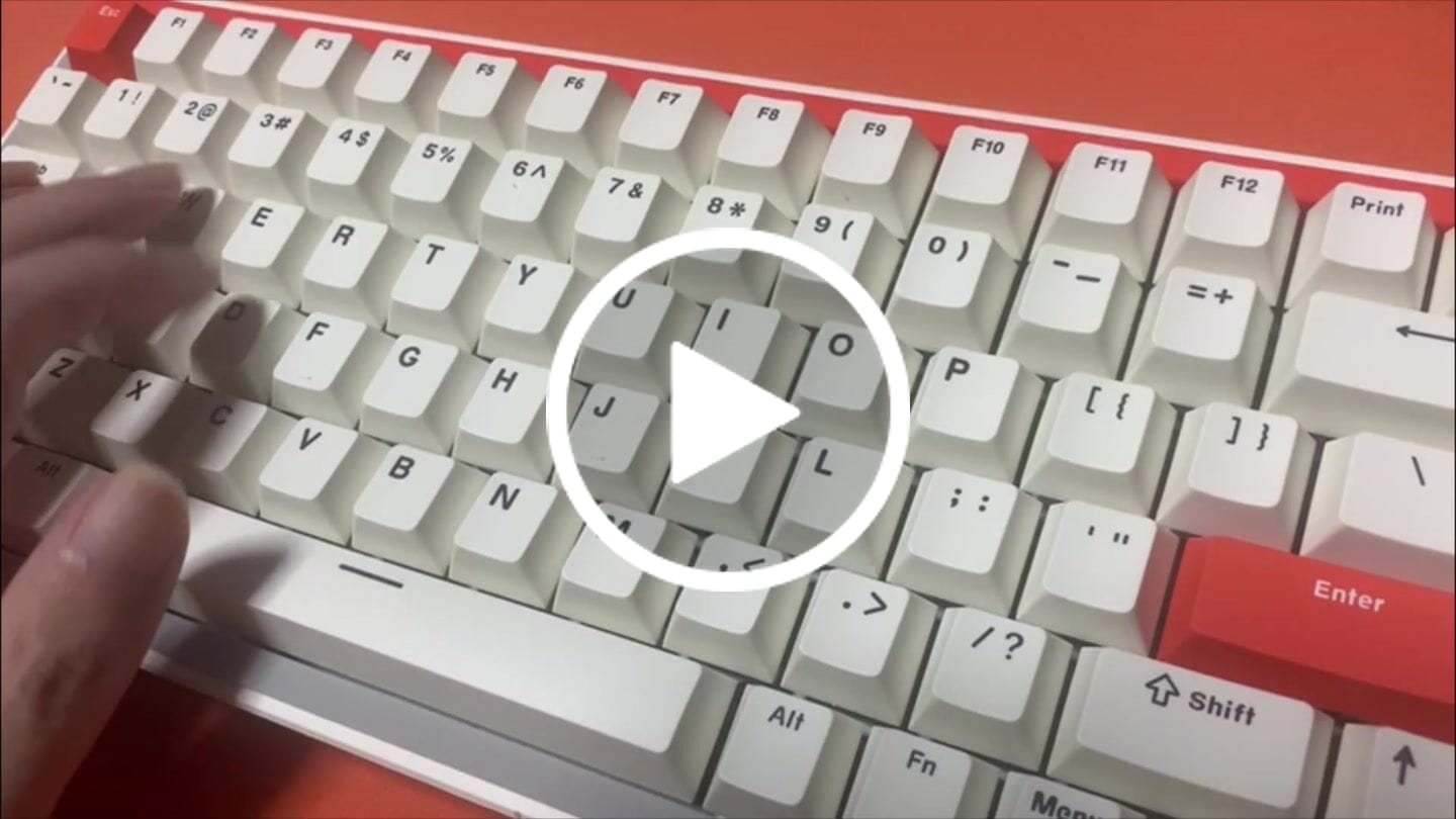 Customer video review of DrunkDeer G75 - Wired Actuation-Distance-Adjustable Magnetic Switch Keyboard