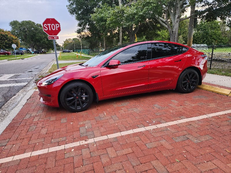 Customer photo review of Blackout Kit for Tesla Model 3 & Y Gen 2