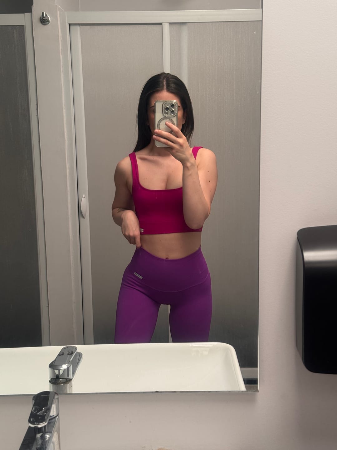 Customer photo review of Leggings All-Up Violet