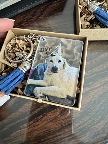 Customer photo review of Μπρελόκ με το Δικό σας Κατοικίδιο