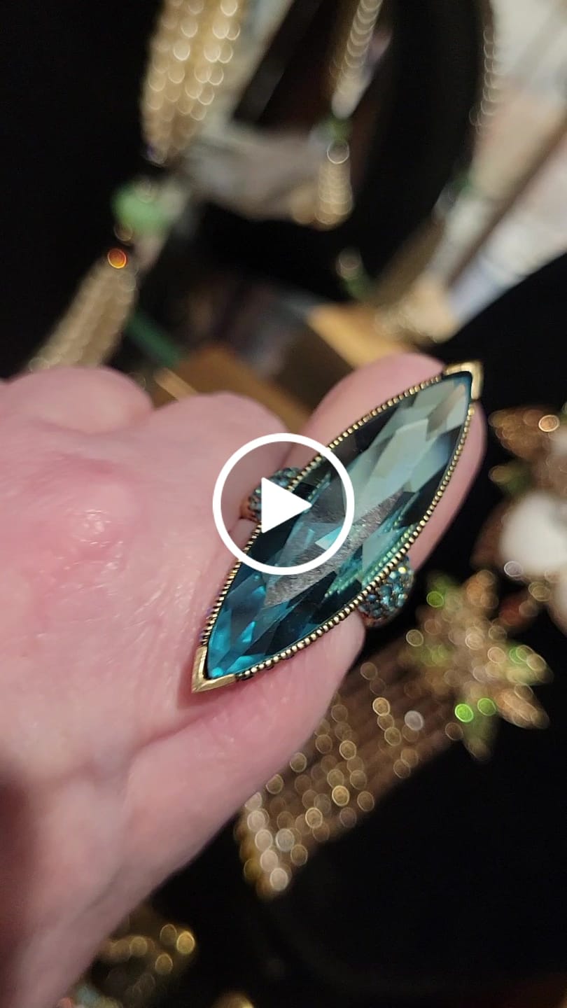 Customer video review of HEIDI DAUS®"Fabulous Feng Shui" Oversized Crystal Statement Ring