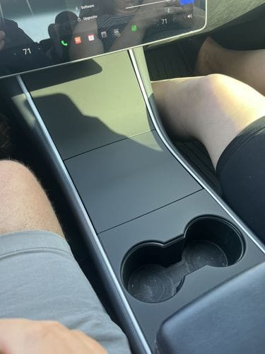 Customer photo review of Console Cover Gen 1