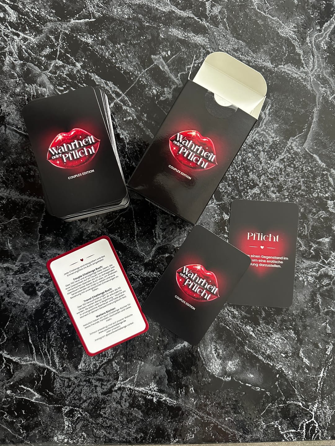 Customer photo review of Wahrheit oder Pflicht Spielkarten - Sex Edition
