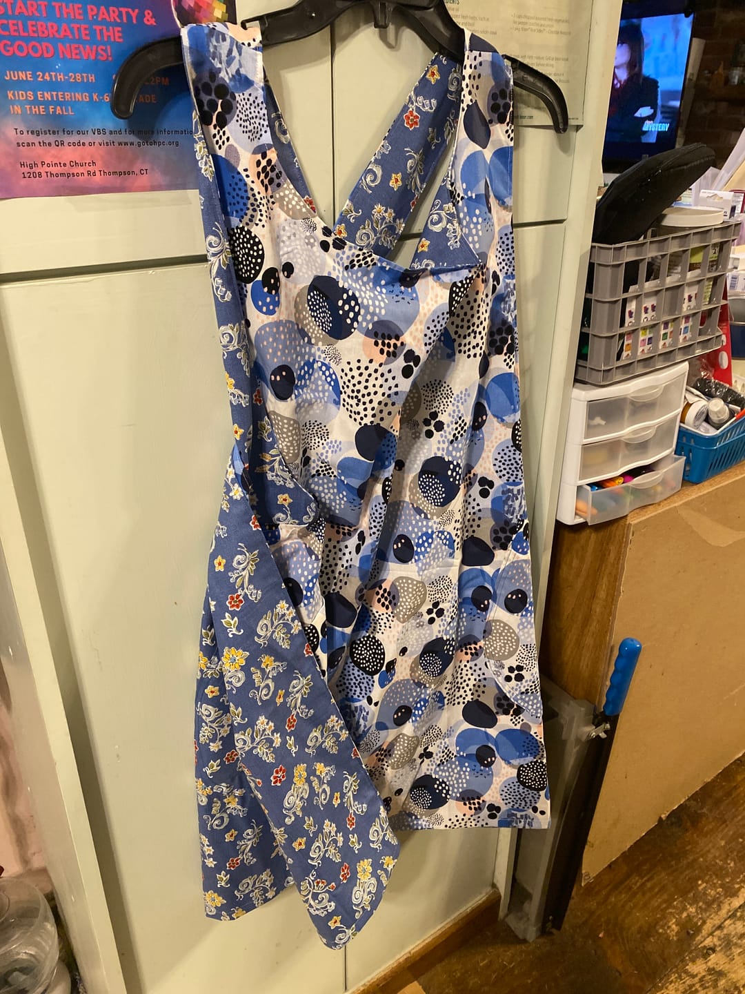 Customer photo review of Crisscross Apron Pattern, Mary Mulari Designs