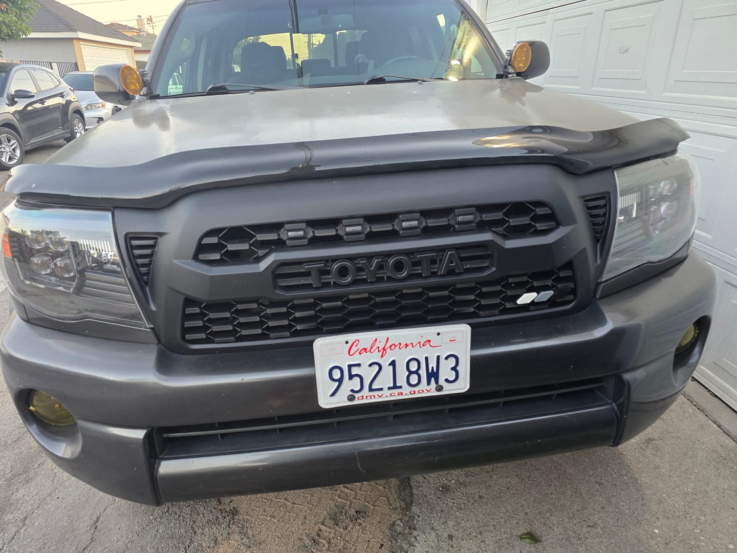 Customer photo review of TRI-COLOR TRD PRO GRILLE BADGE EMBLEM