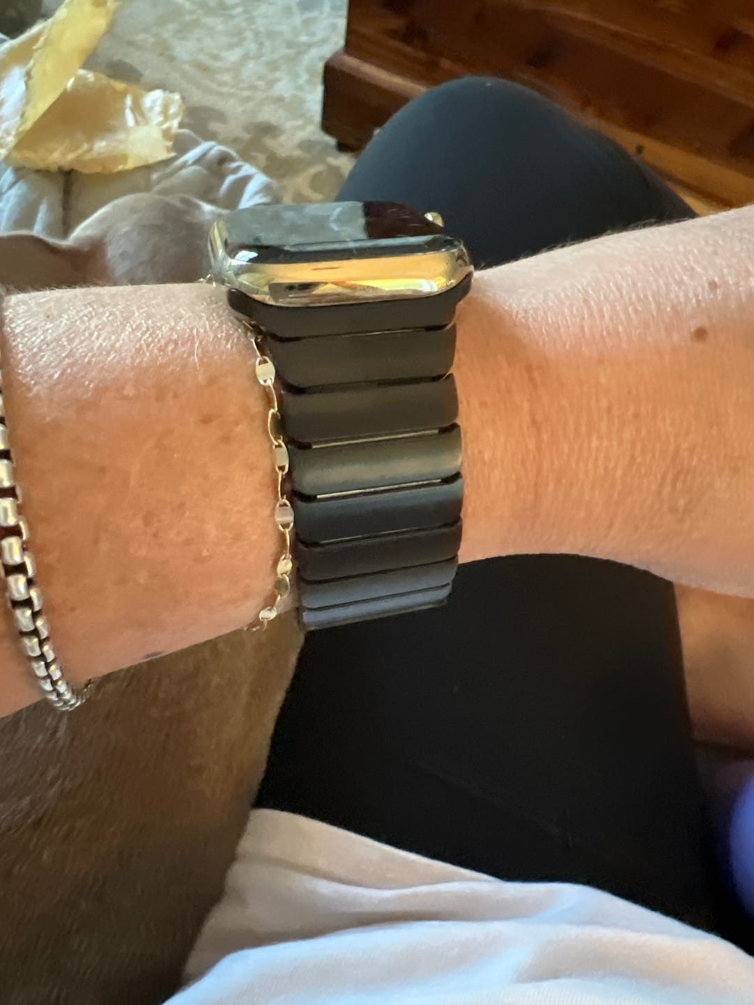 Customer photo review of Neos Stainless Band