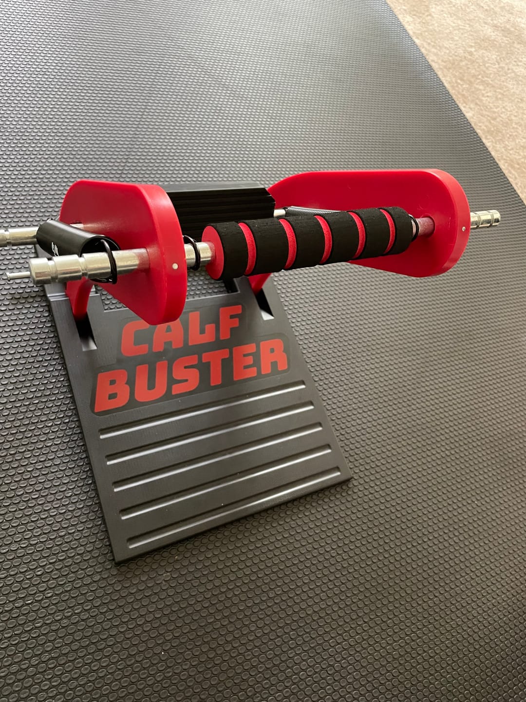 Customer photo review of Calf Buster V2 - Calf Extension Machine for Calf Growth, Strength, Rehab, Ankle Strength