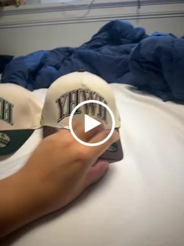 Customer video review of ‘YHWH’ Structured SnapBack - Cream/Brown