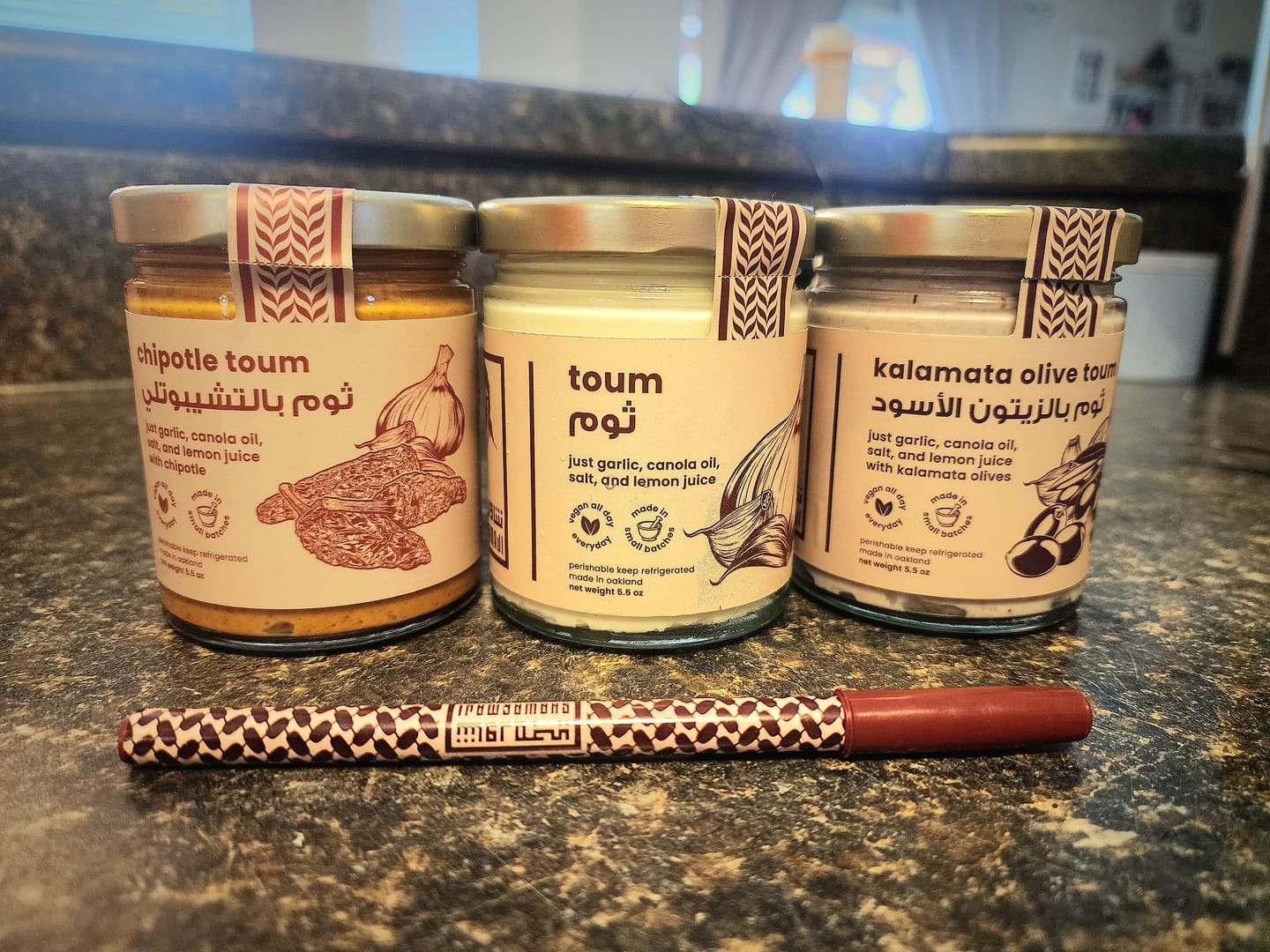 Customer photo review of sauce trio