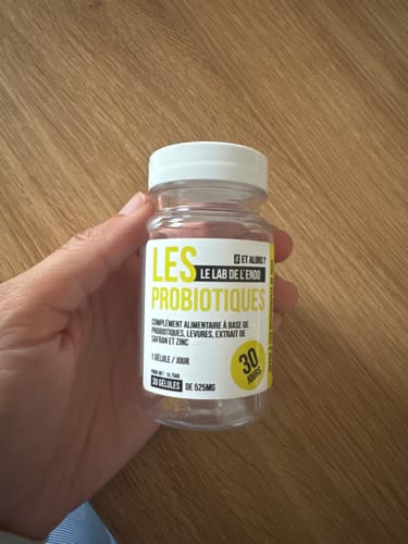 Customer photo review of Probiotiques 9 souches - Safran 30mg