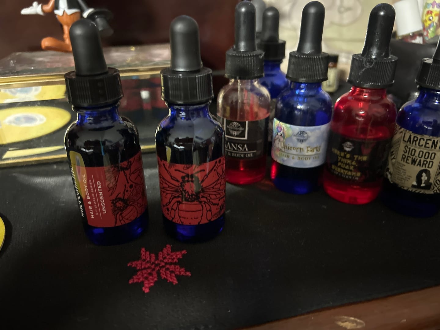 Customer photo review of Hair and Body Oil