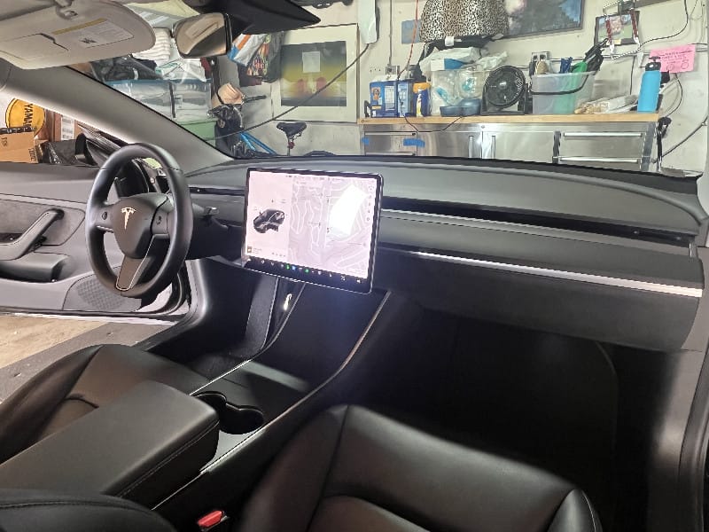 Customer photo review of Blackout Kit for Tesla Model 3 & Y Gen 1