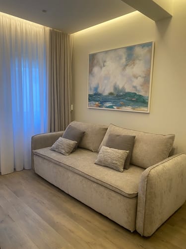 Customer photo review of Abstract Ocean Painting #ABSH41