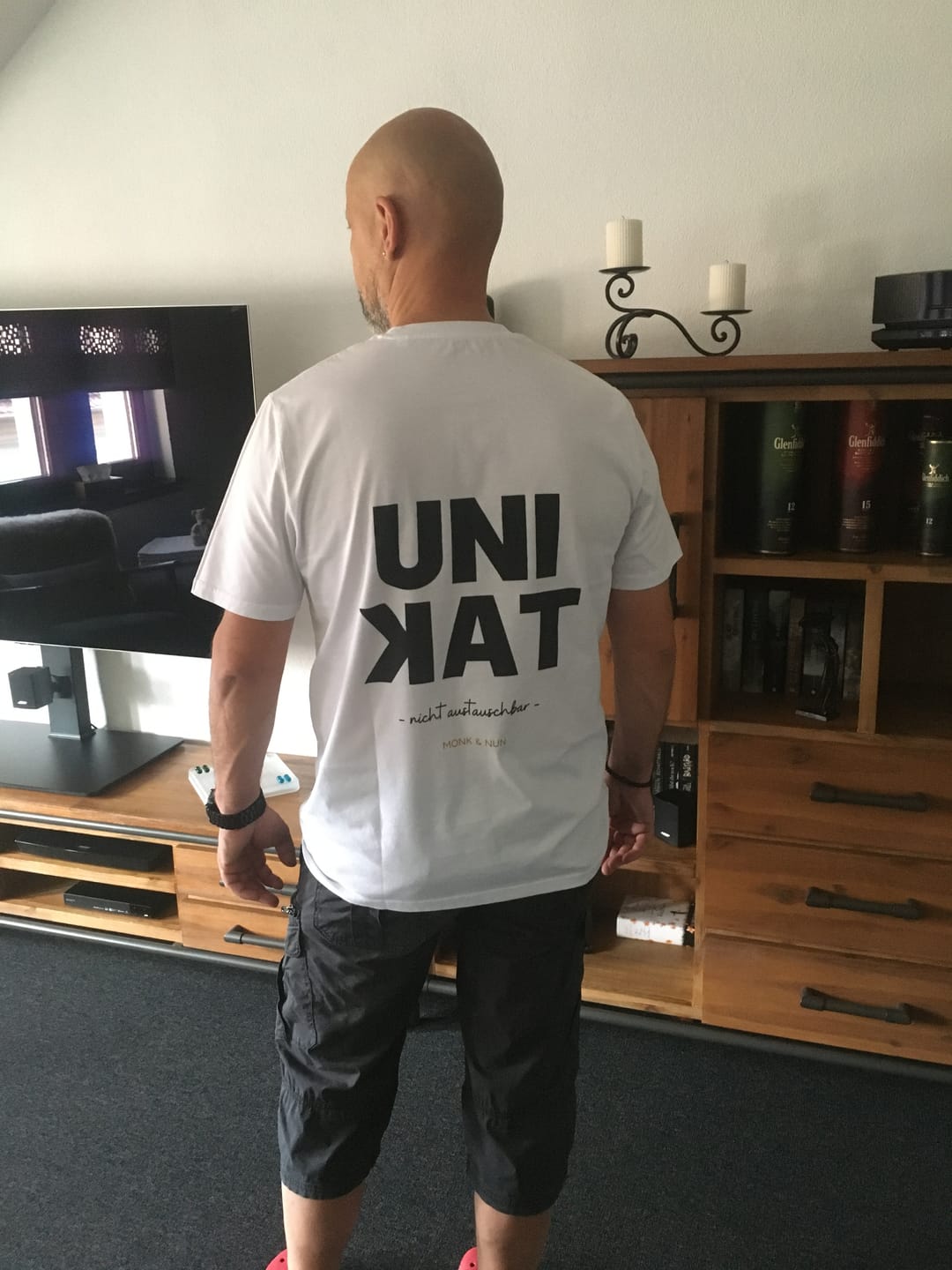 Customer photo review of Unisex T-Shirt "UNIKAT" Bio-Baumwolle