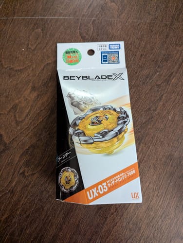 Customer photo review of TAKARA TOMY Beyblade X WizardRod Booster UX-03