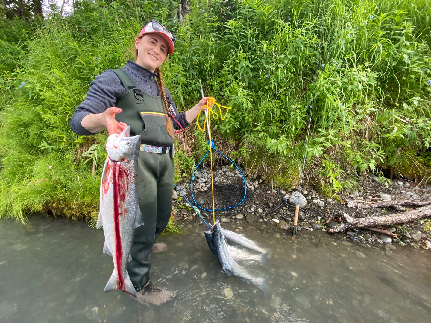 Customer photo review of Kaleido King Wading Belt
