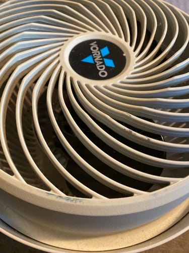 Customer photo review of Vornado 700 Series Grill White (For 723DC)(Spare Parts)