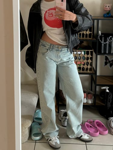 Customer photo review of 'Lucky Shot' baby tee