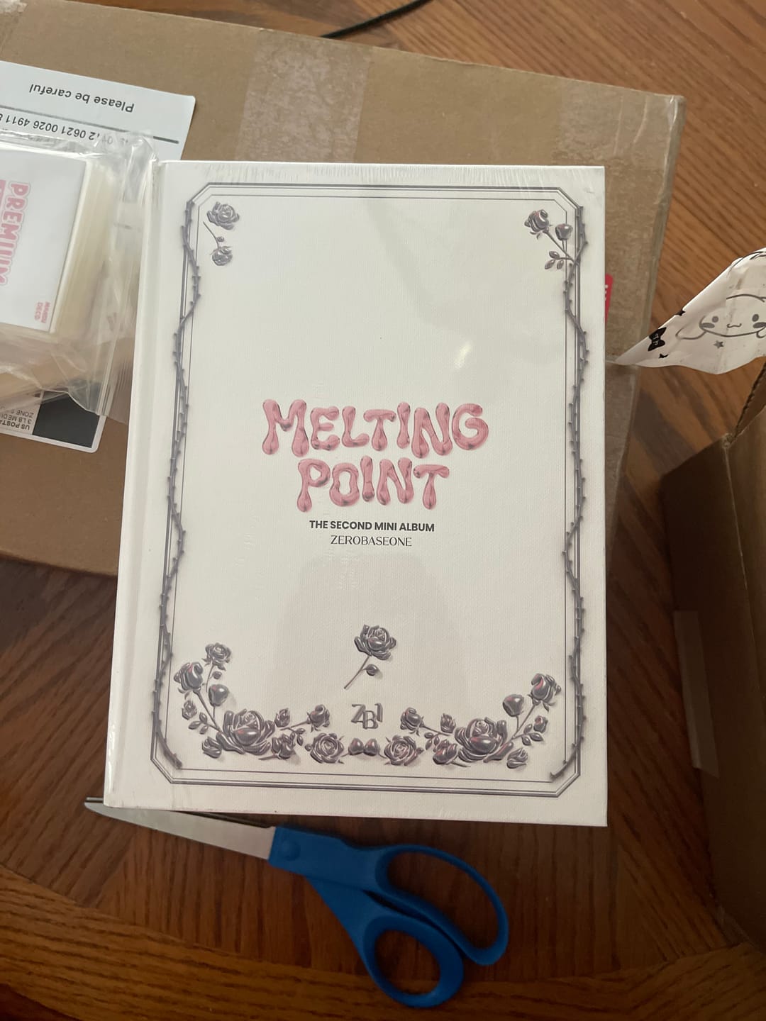 Customer photo review of PREMIUM PHOTOCARD SLEEVES - PINK VERSION (61x91MM)